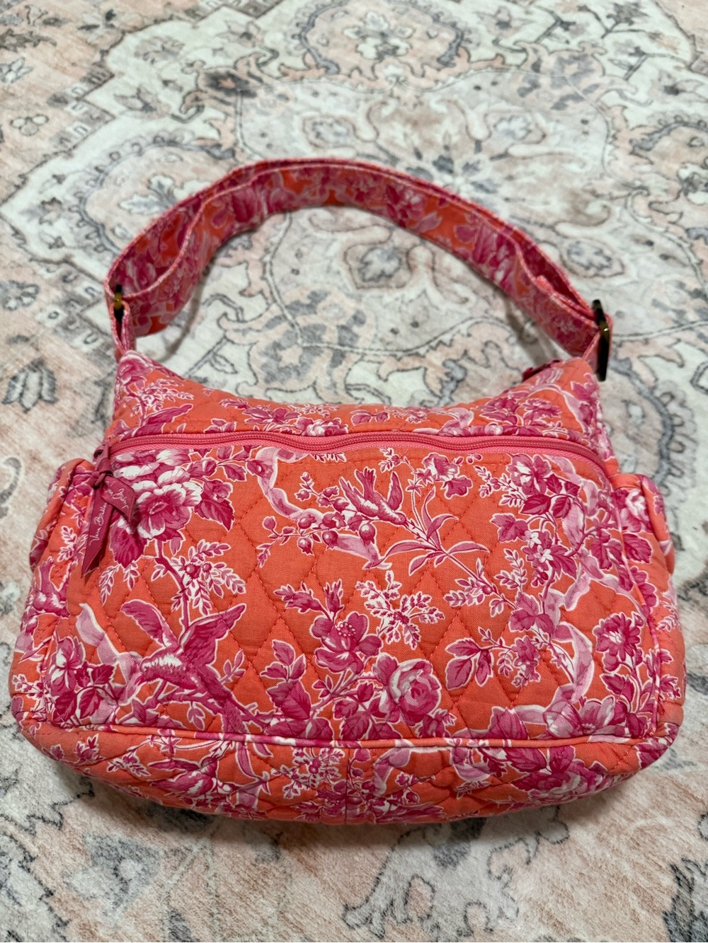 Retired Hope Toile On The Go Bag - Picture 3 of 5